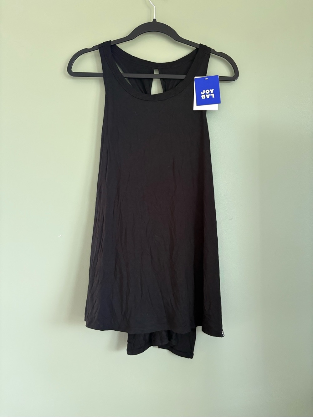 JoyLab Black Flow Tank with Racerback Keyhole